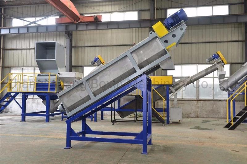 High Quality Washing Machine for PP/PE Crushed Flakes Speed Friction Washer Machine