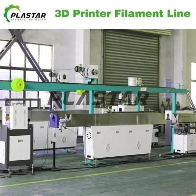 PTFE Peek Pei ASA 3D Printer Filament Extrusion Machine Line