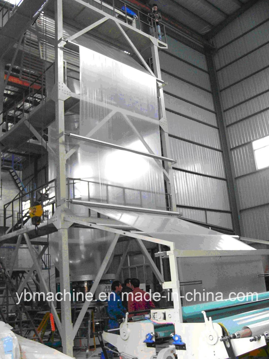 ABC Three Layers Co-Extrusion Biodegradable Polyethylene Agricultural Film Blowing Machine