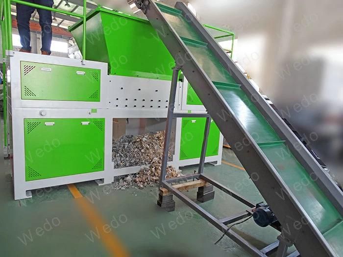 Double Axle Granulator Shredder Machine