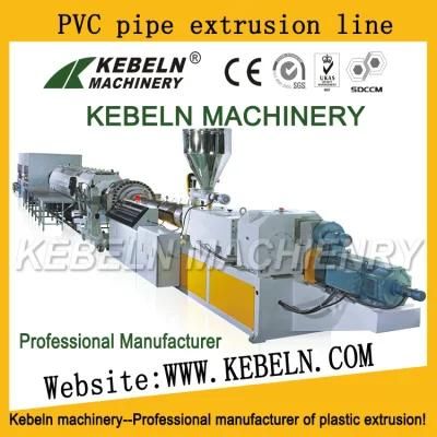 PVC UPVC Waste Water Draining Supply Pipe Extrusion Making Machine Production Line