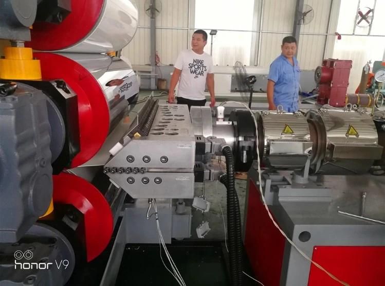 China PVC Sheet Edge Banding Making Extruding Machine