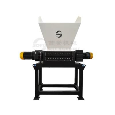 Double Shaft Waste Garbage Metal Wood Plate Cardboard for Recycling Shredder