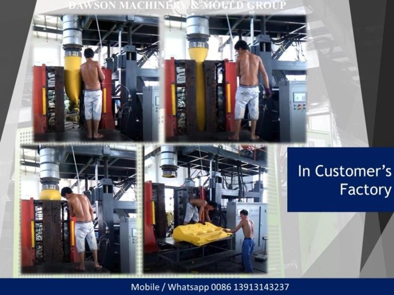 120L HDPE Road Blocks Extrusion Blow Molding Machine