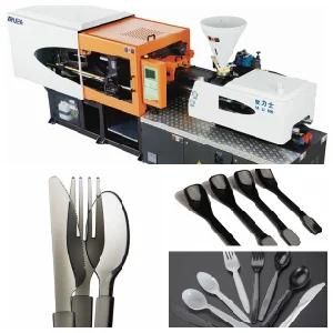 278 Ton High-Speed Injection Molding Machine for Plastic Knife, Fork, Spoon, 700 Gram, ...