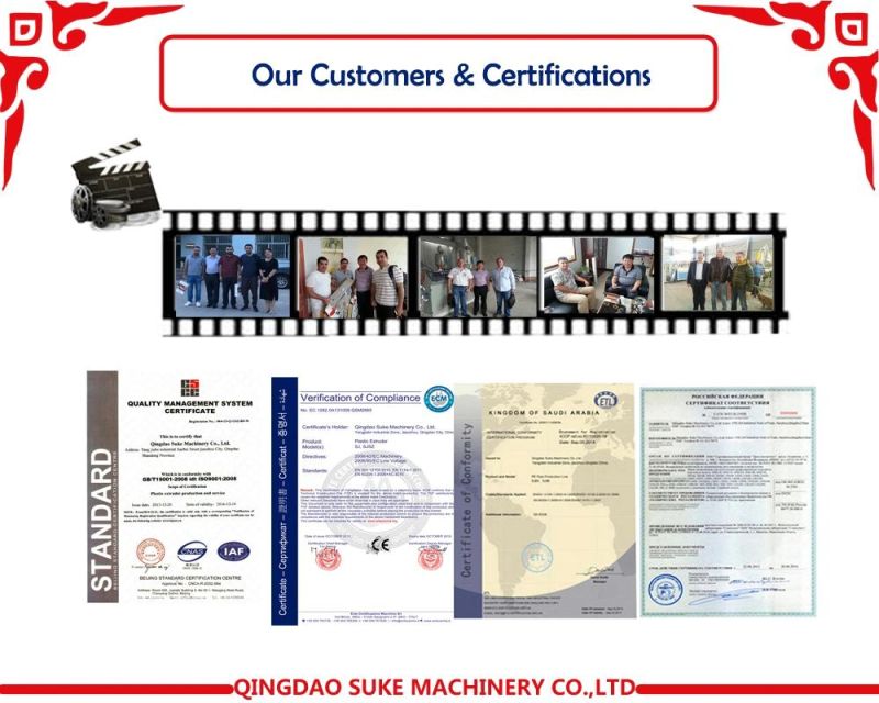 Suke Machinery PP HDPE Hollow Corrugated Drain Pipe Extrusion Production Plastic Extruder Line
