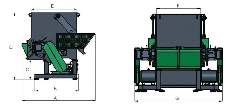 Best Sales Hazardous Waste Cardboard Plastic Recycling Crushing Shredder