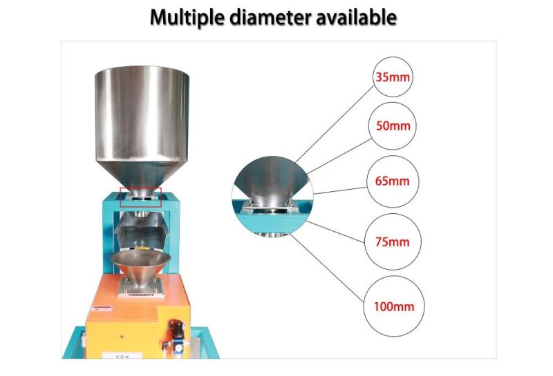 Vertical Free Fall Pipe Metal Detector for Plastic Particles Inspection