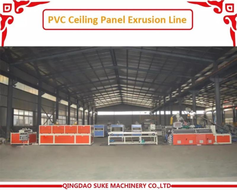 PVC Wall Panel Plastic Extrusion Machine/ Ceiling Machine PVC Plastic PVC Panel Making Machine