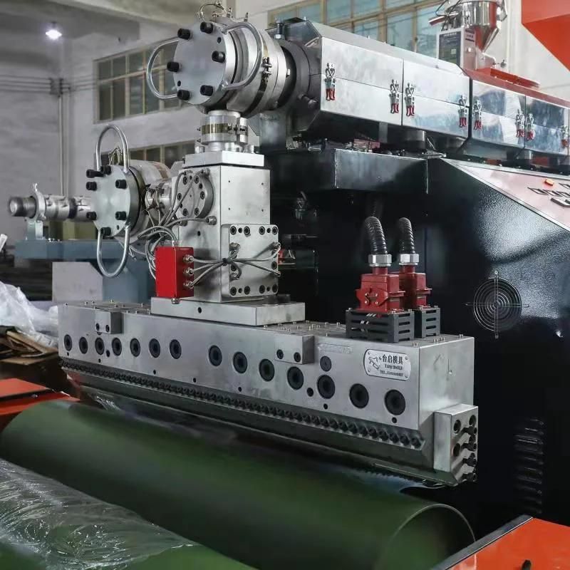 Co-Extrusion CPE TPE PE Film Cast Embossed Film Extrusion Machine