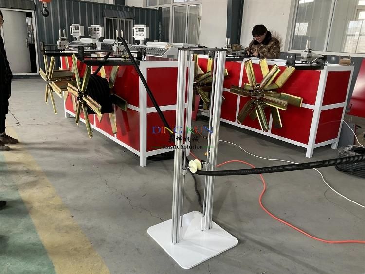 China PE Single Wall Corrugated Pipe Extrusion Production Machine