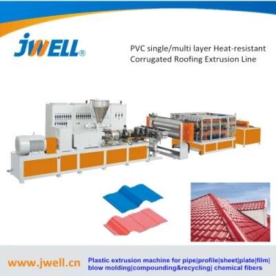 PVC Roof Multi Layer Single Layer Resistance Heat Extrusion Line Machine