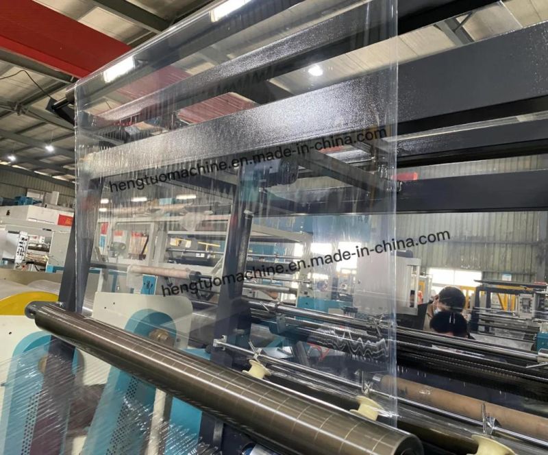 1000mm PE Plastic Double Layer Three Layer Stretch Wrap Film Making Machine Hengtuo Machinery