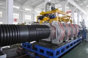 CE UPVC Double Wall Corrugated Pipe Extruder Line (SBG800)