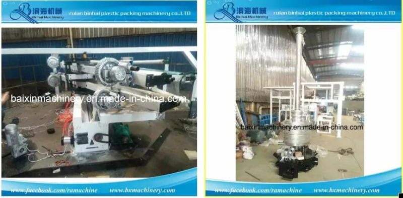 up Traction Rotation ABC Three Layer Film Blowing Machine