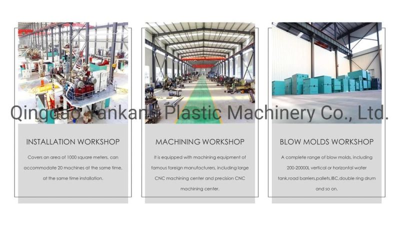 HDPE/PE Extrusion Plastic 220L 500L 1000L 2000L 3000L Water Storage Tank Drum Barrel Container Blow Molding/Moulding/Making Machine Manufacturing Machine