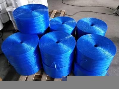 PP Fibrillated Film PE Polypropylene Twine Rope Extrusion Line Agriculture Raffia Baler ...