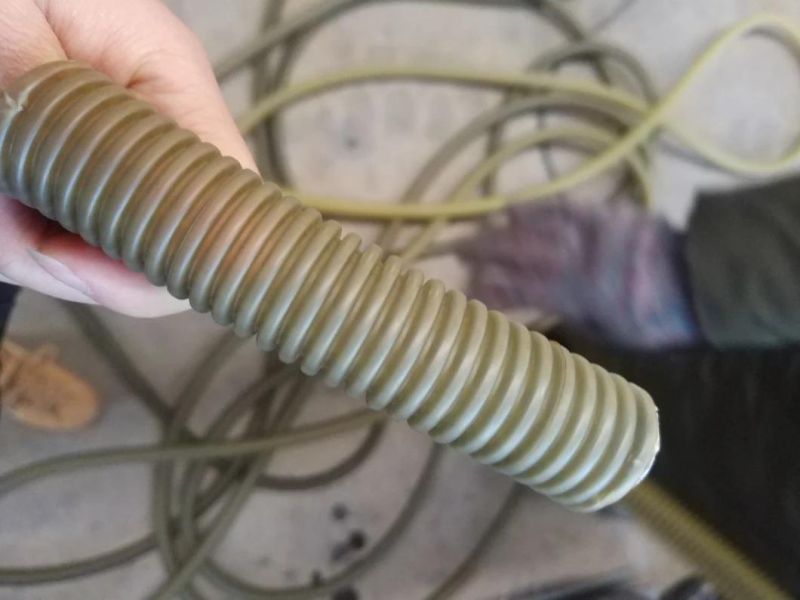 Spiral PVC PP PE Electric Conduit Spiral Pipe Forming