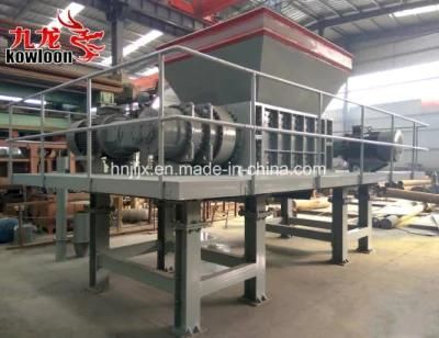 Replaceable Blades Industrial Double Shaft Shredder