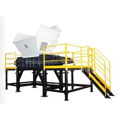 Double Shaft Crusher for Metal/Wood/Plastic/Waste/Drum Shredder