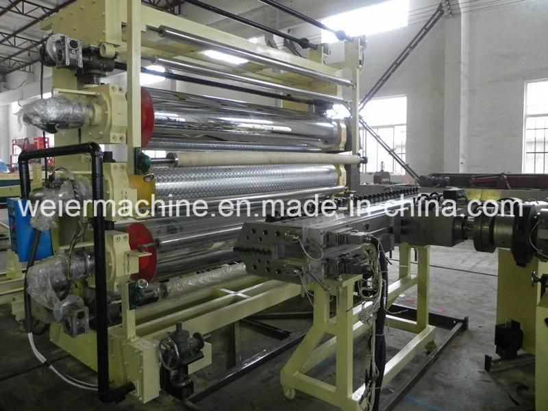PVC Wide Floor Leather, Waterproof Rolls Extrusion Line