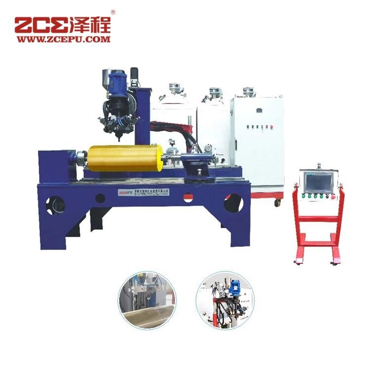 Rotational Polyurethane Casting Machine Without Mould Used for Hydraulic Seal Ring