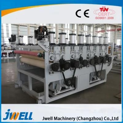 Jwell Water Proof and Anti-Flame PVC Foaming Board Extrusion Line Plastic Machine