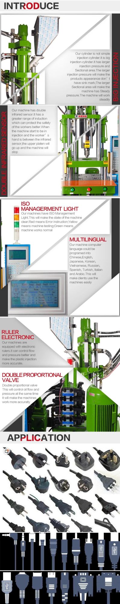 Plastic Wall Plug Making Injection Molding Machine