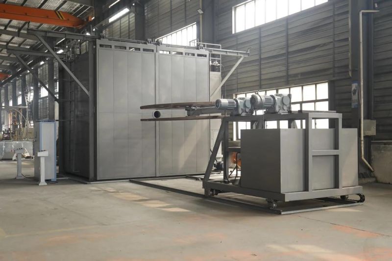 Exported to Cis Market Two Arms Shuttle Rotomolding Machine