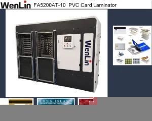Wenlin High Speed Laminators for Plastic Card Making