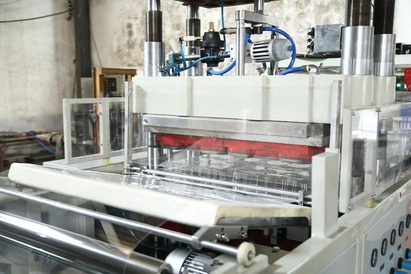 Automatic Plastic BOPS/Pet/PVC/HIPS Thermoforming Machine