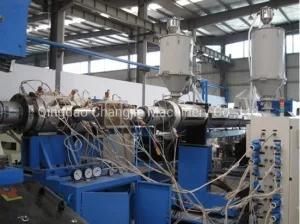 Plastic Horizontal High-Speed 200-800mm Double Wall Pipe Plastic Production Extruder Line ...