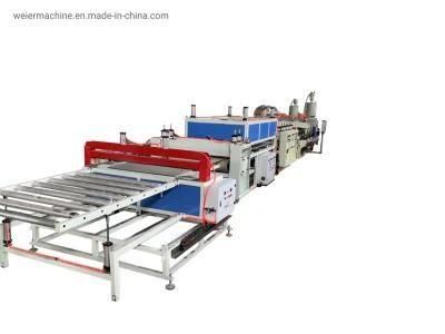 Plastic PP Construction Formwork Board Hollow Sheet Extrusion Machine