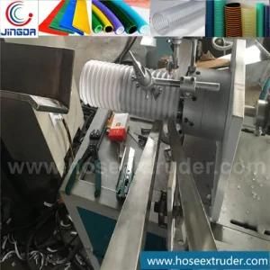 PP PVC Exhaust Air Duct Pipe Tube Hose Extruder Machine Equipment Line