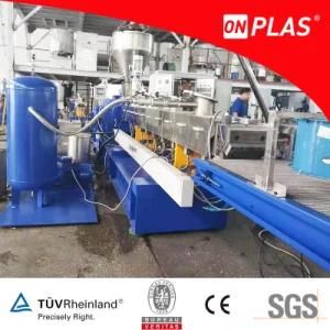 PLA Biodegradable Granules Twin Screw Extruder Line