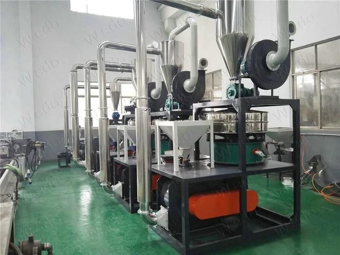 Plastic Waste Granulator Pulverizer Recycling Machine