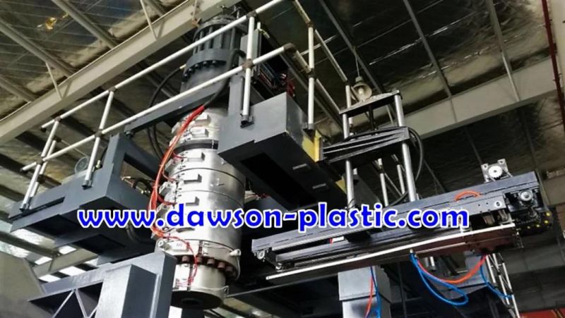 Auto-Deflashing Toggle Type 100L 120L Roadblock Plastic Blow Molding Machine