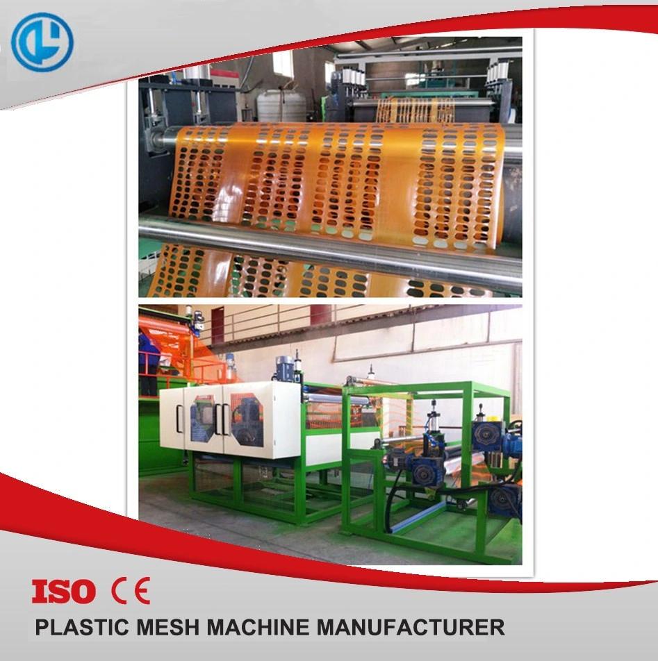 Plastic Safety Fence Net Making Machine with One Extruder