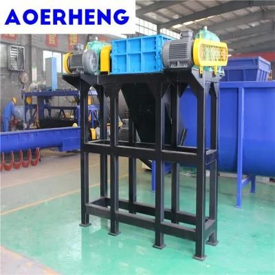 High-Efficiency and Energy-Saving Double-Shaft Shredder for Metal Waste/Pipe Waste/Medical ...