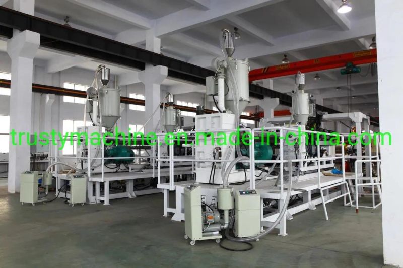 Plastic Sheet Extruder Extrusion Extruding Machine for PP/ PS/ Pet/ HIPS/ PE