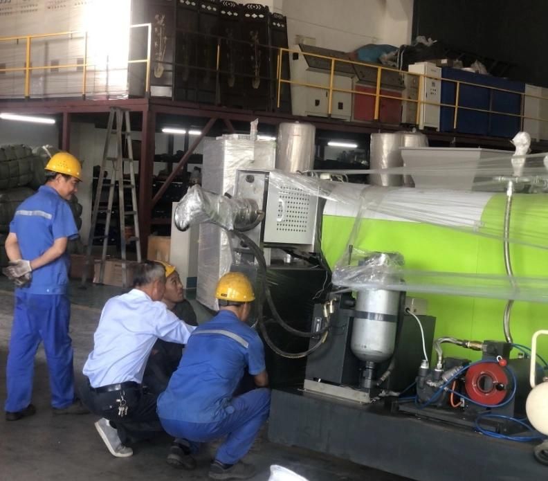 Pet Bottle Flakes Plastic Crushing Washing Recycling Production Line