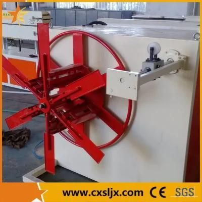 PE / PVC Plastic Corrugated Pipe Making Machine