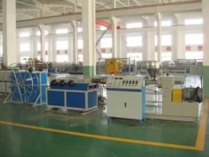 PE Single Wall Corrugated Pipe Extruder Line