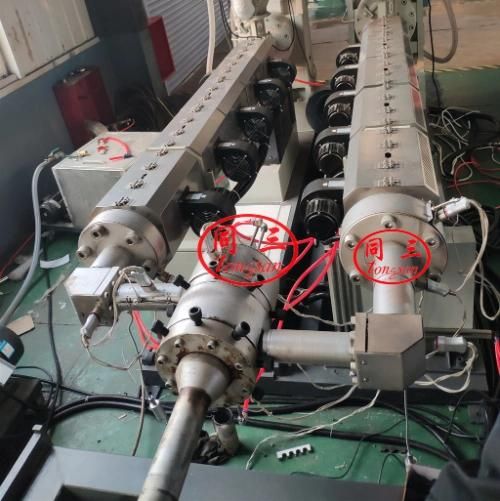 110-350mm Double Wall HDPE Pipe Extrusion Corrugated Pipe Forming Machine