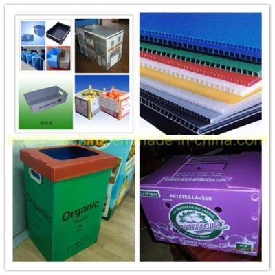PP Hollow Sheet Package Sheet Board Extrusion Machine PP Hollow Profile Graid Board ...