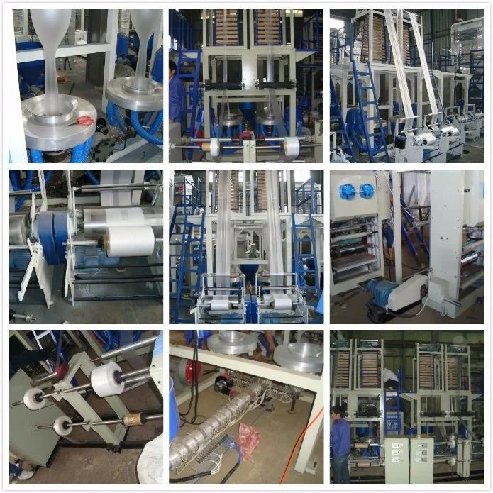 Double Die Head Biodegradable Plastic Film Making Machine Price