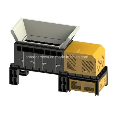 PP/PE/PVC/PS Recycling Machine Lower Noise Industrial Plastic Shredder
