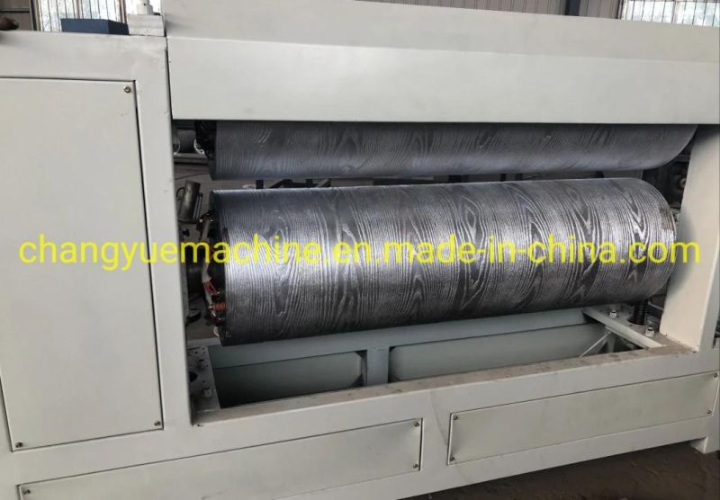 PVC / WPC Foam Board Embossment Machine