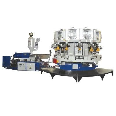 Automatic Rotary One Color Boots Direct Injection Molding Machine