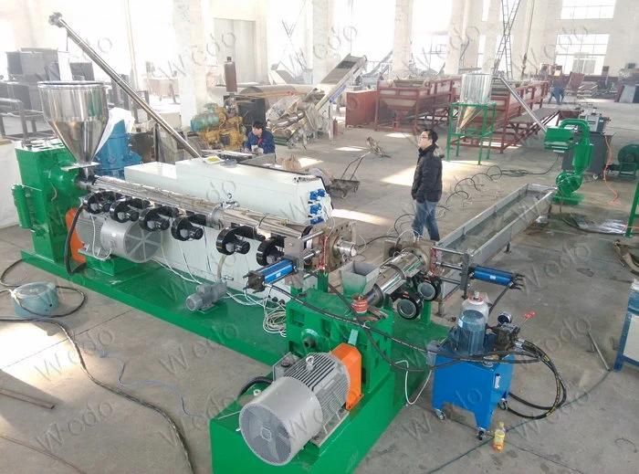 High Speed Pelletizing Flakes Recycling Machine